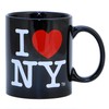 I Love NY Black 11oz. Mug