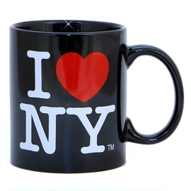 I Love NY Black 11oz. Mug