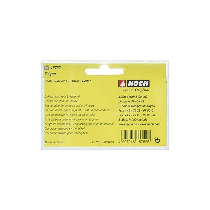 Noch 15752 H0 Figuren Ziegen, Einheitsgröße, Bunt
