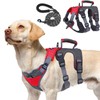 PUPTECK Escape Proof Dog Harness and Leash Set Upgraded No