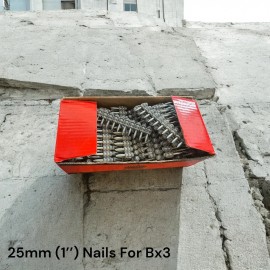 For Hilti 1000x Concrete Nails for Hilti Bx3  1 In (25mm) -For Hilti Bx3 Fastrack Nails
