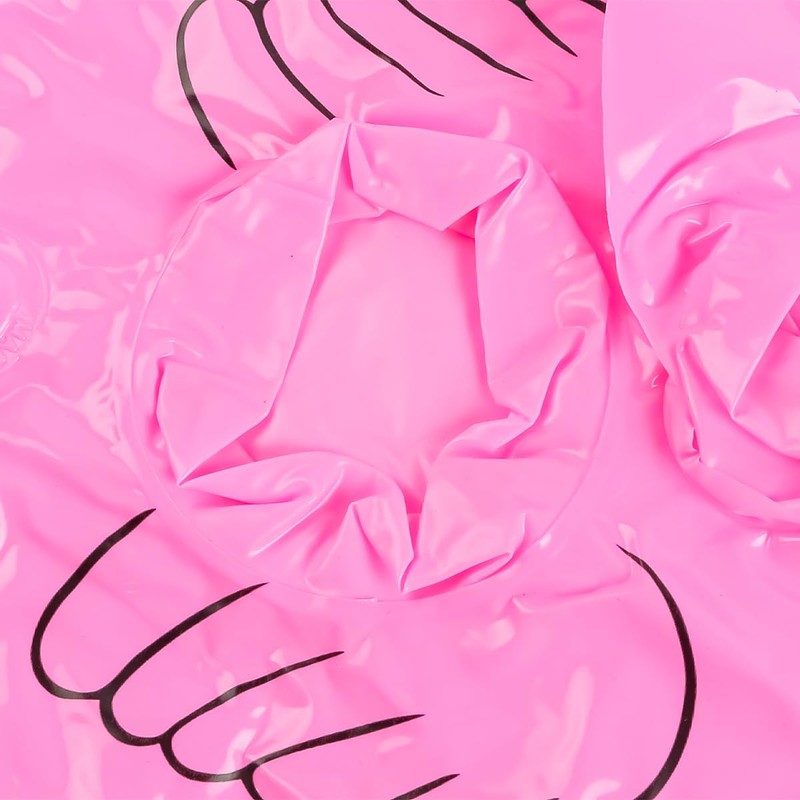 Sarini Inflatable Flamingo Drink Holder, Water Cup Holder, Inflatable Drink