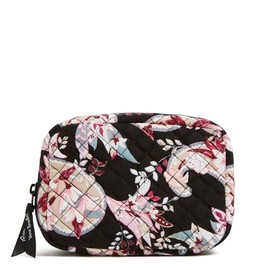 Vera Bradley Women's Cotton Zip-Around Jewelry Organizer Case Travel Accessory, Botanical Paisley, One Size