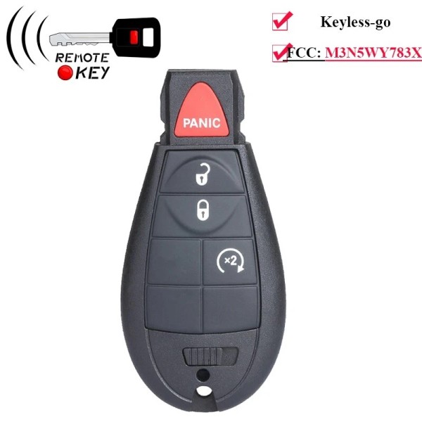 KEYECU Keyless Smart Remote Key Fob for Jeep Grand Cherokee