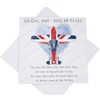VE Day Greetings Card, Commemorative Keepsake Celebrating 80 Years VE