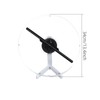 HFZ 3D Hologram Fan with Transparent Protective Cover,WiFi & App-Controlled,