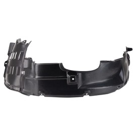 TRQ Front Left Inner Fender Liner Black Drivers Side Compatible with 2004-2005 Mitsubishi Endeavor MI1250108