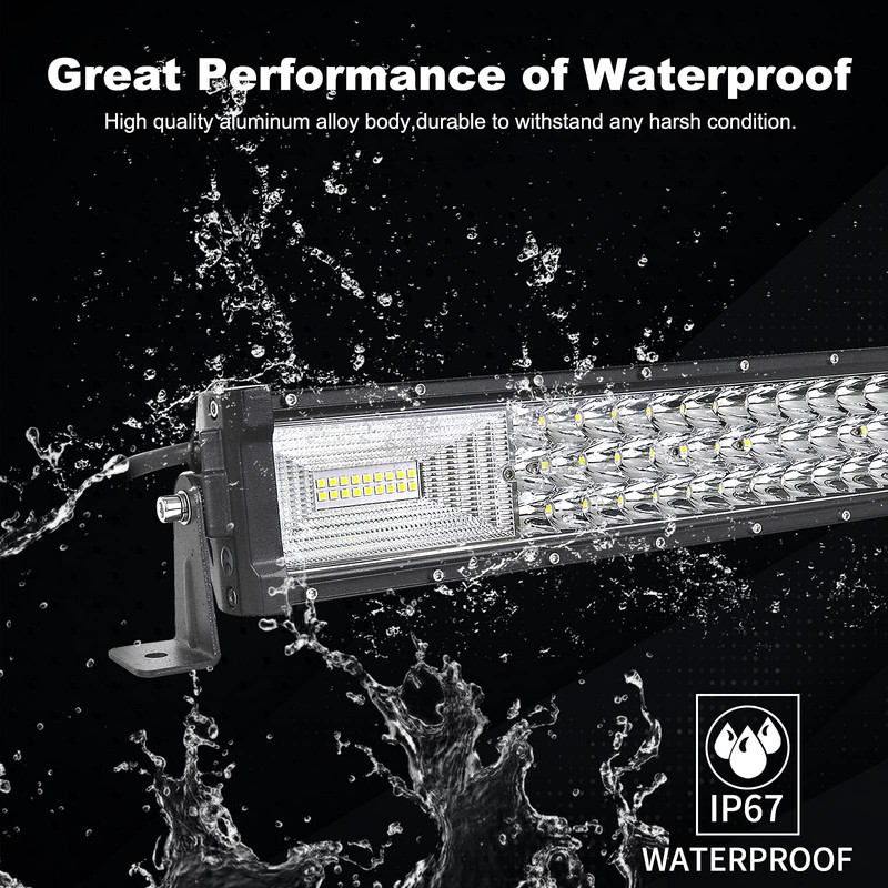 Willpower 42 inch Triple Row LED Light Bar with Wiring
