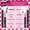 Kit De Extensiones De Pestañas Efecto 3d 40d60d80d Mixtas