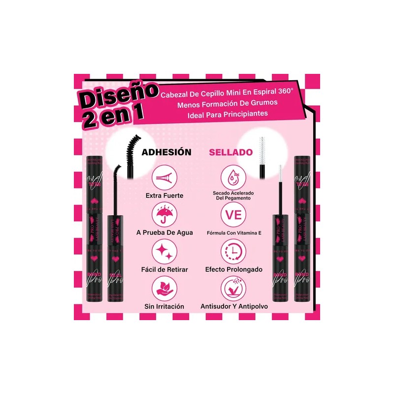 Kit De Extensiones De Pestañas Efecto 3d 40d60d80d Mixtas