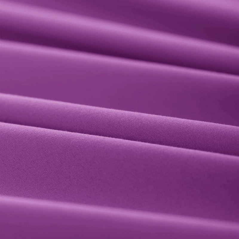 Moonlight Bedding Pillow Cases 2 Pack – Purple Pillowcases Envelope