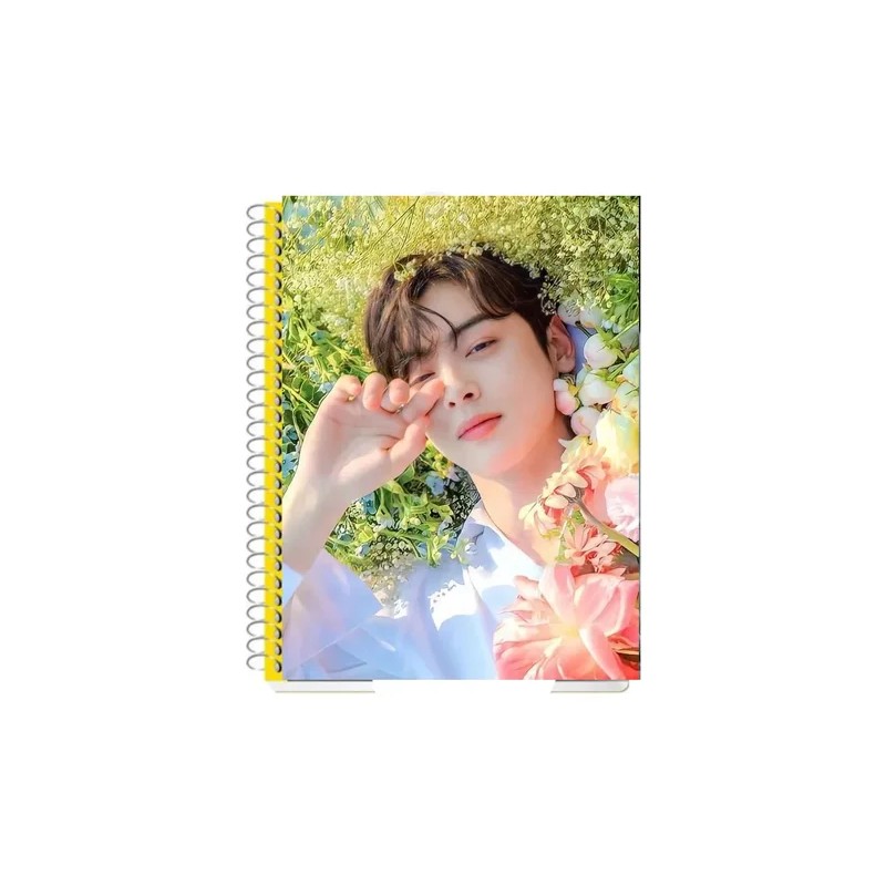 Cuaderno Profesional Cha Eun-woo Pasta Dura 200 Hojas