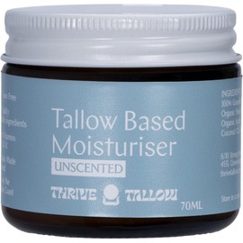 Thrive Tallow Tallow Based Moisturiser Unscented 70ml