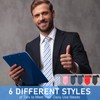 Janmercy 6 Pcs Clip on Tie for Men Clip on