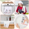 R HORSE 5Pcs Kitchen Dish Towel Funny Cookware Kitchen Dishcloth