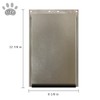 PAC11-11038 Dog Door Replacement Flaps for Dogs and Cat, Doggy