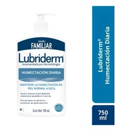 2 Pza Crema Corporal Lubriderm Humectación Diaria Piel Norma Neutro