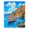 Bellatoi Paint by Numbers Adult Landscape, DIY Hand-Painted Oil Painting