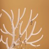 MORE&LESS Antlers Jewelry Display Stand,Tree Tower Rack Hanging Organizer for