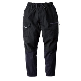 Toraichi Cargo Jogger Pants, 9283-235, Toraichi Stretch, Sweat Absorbent, Quick Drying, Anti-pilling, UV Protection, Reflective, Work Clothes, Men's TORAICHI Pro Uni Sticker Included, 13. Black, LL
