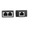 Adaptador Ethernet EBTOOLS, Interfaz Hembra RJ45, Extensor de Cable, Divisor