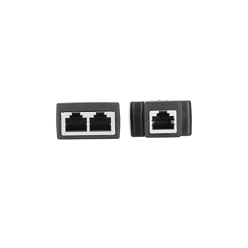 Adaptador Ethernet EBTOOLS, Interfaz Hembra RJ45, Extensor de Cable, Divisor
