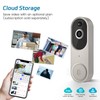 guggre 1080p Wireless Video Doorbell & Indoor Ring Chime, Enhanced