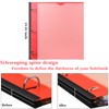 INFUN All-in-one Telescoping Binder Notebook，3 Ring Notebook Binder with 1