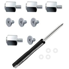 Nivithi M.2 SSD Screws Kit,M2 Motherboard Screws,SSD Mounting Screws,13 PCS Computer Screws,with Screwdriver and M.2 Spacer,M2 Screws Suitable for ASUS MSI Gigabyte NGFF Motherboard