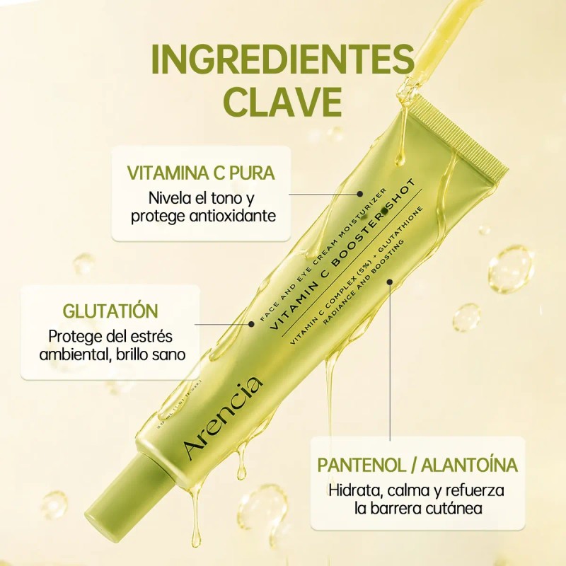 2026. Arencia Sérum Vitamina C Booster Antiedad Iluminador