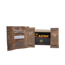 6 Pack MRE Breads and Spreads (Cheddar Cheese, Jalapeno Cheese or Peanut Butter) (6 White Wheat & Peanut Butter)