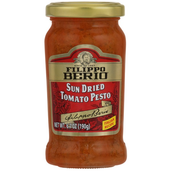 Filippo Berio Pesto, Sundried Tomato, 6.7 Oz, 6.7 Fl Oz