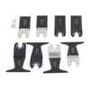 10Pcs Oscillating Saw Blades Universal Quick Release Tool Accessories Kit