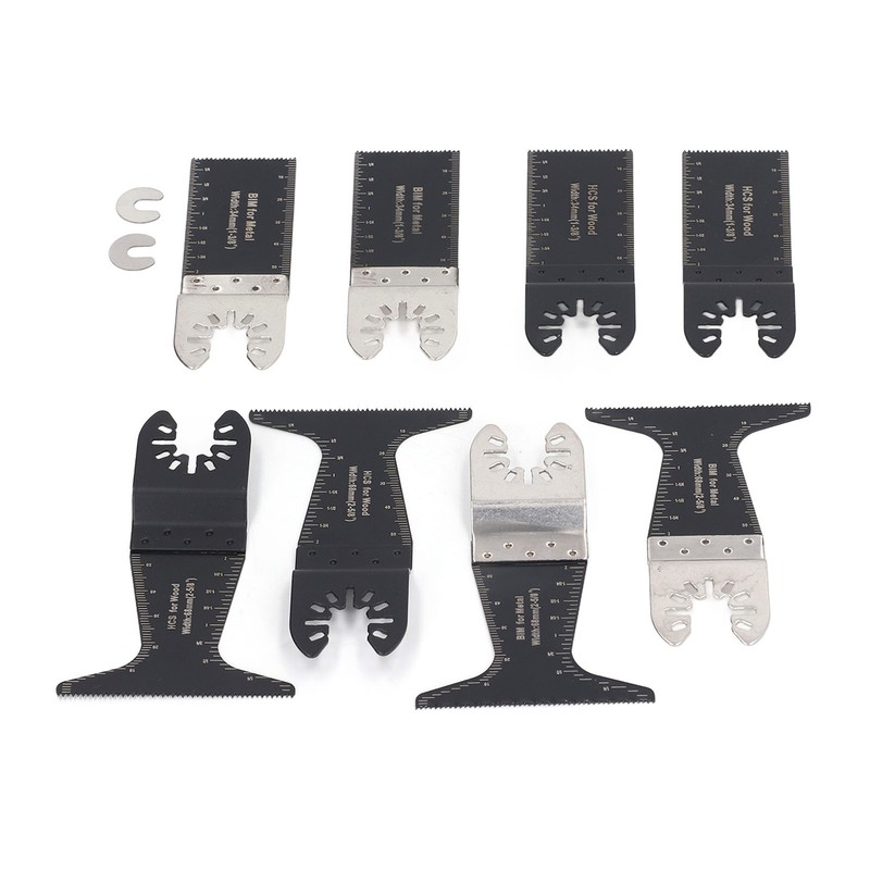 10Pcs Oscillating Saw Blades Universal Quick Release Tool Accessories Kit
