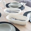 KADAX Braided Basket, Polypropylene Bread Basket, Fruit Basket, Food Basket