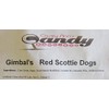 Gimbals Licorice Scottie Dogs Red 2 Pounds