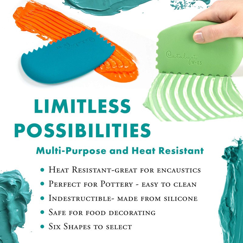 Princeton Catalyst Tools, Art Supplies for Texturizing and Moving Paint,