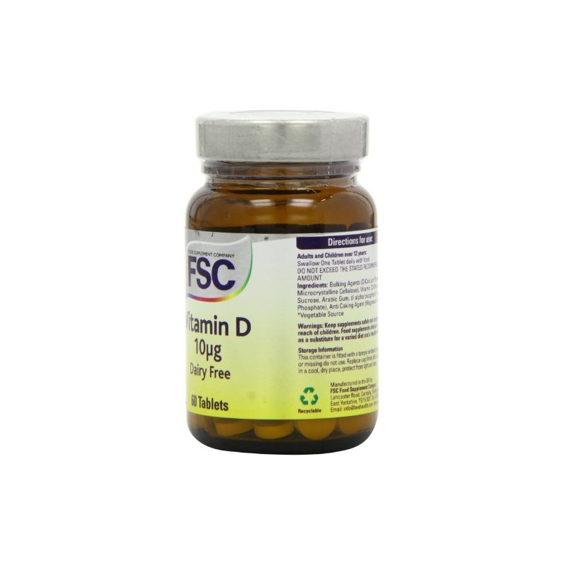 FSC 400iu Vitamin D 60 Tablets