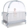 L RUNNZER Crib Tent Crib Net to Keep Baby in,