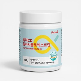 Salmsi AlphaCD Alphacyclodextrin Powder 100g / 살므시 알파CD 알파시클로덱스트린 분말 100g