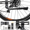 TOPCABIN Bike Kickstand Enhanced,Rear Side/Center Mount,Aluminum Alloy Bicycle Kick Stand