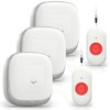 Fall Alert Devices for Elderly, Wireless Caregiver Pager Panic Button