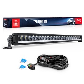 Nilight 30 Inch LED Light Bar 120W 13000LM Anti-Glare Flood Spot Combo DRL Offroad Driving Lamps IP68 w/ 16AWG DT Wiring Kit for Pickup Truck SUV ATV UTV Boat 4x4 Jeep