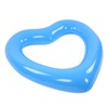 Heart Shaped Swimming Circle 120cm Thick Tear Resistant PVC Material