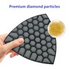 Diamond Triangle Polishing Pad, 80mm Resin Bond Hook and Loop
