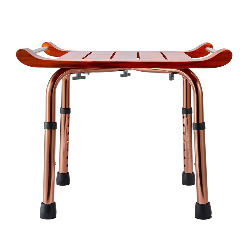 Teak Shower Bench Stool Chair Seat for Inside Shower Bath