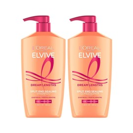 L'Oreal Paris Elvive Dream Lengths Shampoo and Conditioner Kit for Long, Damaged Hair (Set of 2)