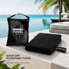 Quick-Dry Microfiber Towel for Gym & Travel – Compact Absorbent