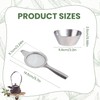 Stainless Steel Tea Filter with Drip Bowl – Fine Mesh