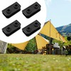 Fenteer 4Pcs/Set Tent Rectangular Brackets Popup Gazebo Spare Parts 2